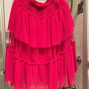 Forever 21 Fuchsia Layered Top